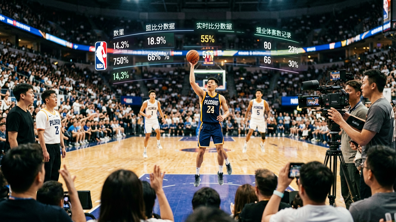 NBA篮球比赛实时数据统计图表